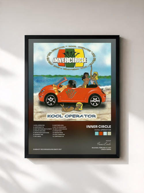 Inner Circle · Kool Operator — Affiche encadrée
