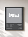 #noir Tableau de l'album Encore (Deluxe) de The Specials, cadre noir, imprimé et encadré en France