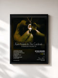 #noir Tableau de l'album Everybody Knows EP de Ryan Adams, cadre noir, imprimé et encadré en France