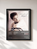 #noir Tableau de l'album Paid Vacation de Richard Marx, cadre noir, imprimé et encadré en France