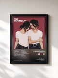 #noir Tableau de l'album The Veronicas de The Veronicas, cadre noir, imprimé et encadré en France
