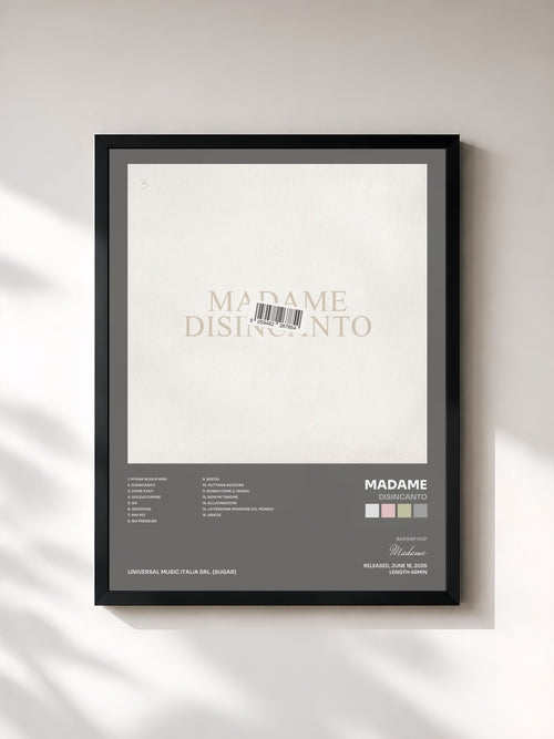 Madame · DISINCANTO — Affiche encadrée