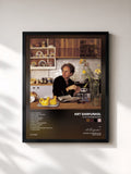 #noir Tableau de l'album FATE FOR BREAKFAST de Art Garfunkel, cadre noir, imprimé et encadré en France