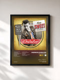 #noir Tableau de l'album Home Sweet Home de Andreas Gabalier, cadre noir, imprimé et encadré en France