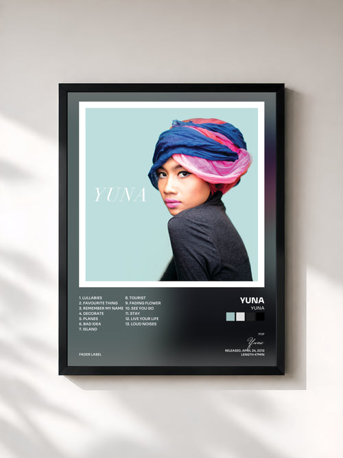 Yuna · Yuna — Affiche encadrée