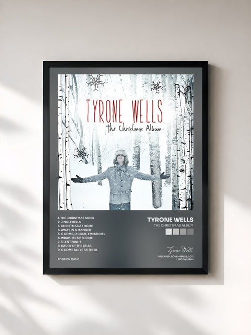Tyrone Wells · The Christmas Album — Affiche encadrée