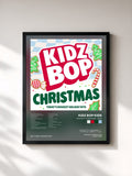 #noir Tableau de l'album KIDZ BOP Christmas - 2024 de KIDZ BOP Kids, cadre noir, imprimé et encadré en France