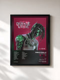 #noir Tableau de l'album El Duende Verde de Pablo Chill-E, cadre noir, imprimé et encadré en France