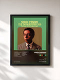 #noir Tableau de l'album The Swinger From Rio de Sergio Mendes, cadre noir, imprimé et encadré en France