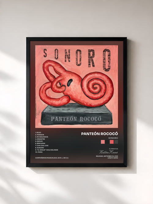 Panteón Rococó · Sonoro — Affiche encadrée