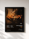 #noir Tableau de l'album SEN2 KBRN VOL. 2 de Eladio Carrion, cadre noir, imprimé et encadré en France