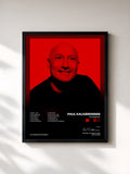 #noir Tableau de l'album THE ESSENCE de Paul Kalkbrenner, cadre noir, imprimé et encadré en France