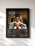 #noir Tableau de l'album FASTLIFE 5 : Audio Luxury de Guè, cadre noir, imprimé et encadré en France