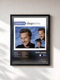 #noir Tableau de l'album Mis Favoritas de Diego Torres, cadre noir, imprimé et encadré en France