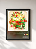 #noir 200 Weihnachtslieder (Das volle Weihnachts-Programm inclusive Piano, Instrumental, Folk, Rock und Gospel Versionen von allen berüh by Weihnachtslieder as a framed art print, black frame, printed and framed in France