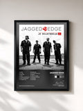 #noir Tableau de l'album JE Heartbreak II de Jagged Edge, cadre noir, imprimé et encadré en France
