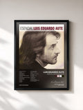 #noir Tableau de l'album Esencial Luis Eduardo Aute de Luis Eduardo Aute, cadre noir, imprimé et encadré en France