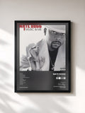 #noir Tableau de l'album Music and Me de Nate Dogg, cadre noir, imprimé et encadré en France