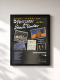#noir Tableau de l'album Postcards From Downunder de James Morrison, cadre noir, imprimé et encadré en France