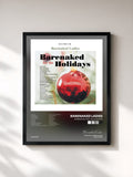 #noir Tableau de l'album Barenaked For The Holidays de Barenaked Ladies, cadre noir, imprimé et encadré en France