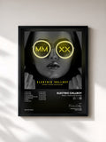 #noir Tableau de l'album MMXX - Hypa Hypa Edition de Electric Callboy, cadre noir, imprimé et encadré en France
