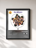 #noir Tableau de l'album 2nd Time Around (Expanded Edition) de The Spinners, cadre noir, imprimé et encadré en France