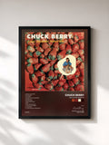 #noir Tableau de l'album One Dozen Berry's de Chuck Berry, cadre noir, imprimé et encadré en France