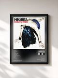 #noir Tableau de l'album Dannato Vivere de Negrita, cadre noir, imprimé et encadré en France