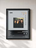 #noir Tableau de l'album Another Music In A Different Kitchen (2018 Remastered Version) de Buzzcocks, cadre noir, imprimé et encadré en France