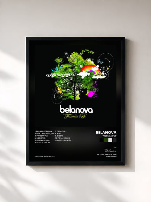 Belanova · Fantasía Pop — Affiche encadrée