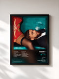 #noir Tableau de l'album The Chief de Jidenna, cadre noir, imprimé et encadré en France
