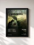 #noir Tableau de l'album Moodswings de Les Jones, cadre noir, imprimé et encadré en France
