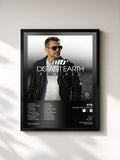 #noir Tableau de l'album Distant Earth Remixed de ATB, cadre noir, imprimé et encadré en France