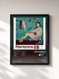 #noir Tableau de l'album PRISMARAMA de León Larregui, cadre noir, imprimé et encadré en France