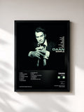 #noir Tableau de l'album Simple de Daan, cadre noir, imprimé et encadré en France
