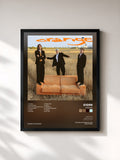 #noir Tableau de l'album orange de 01099, cadre noir, imprimé et encadré en France