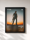 #noir Tableau de l'album HIGH de Keith Urban, cadre noir, imprimé et encadré en France