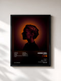 #noir Tableau de l'album Aventine de Agnes Obel, cadre noir, imprimé et encadré en France