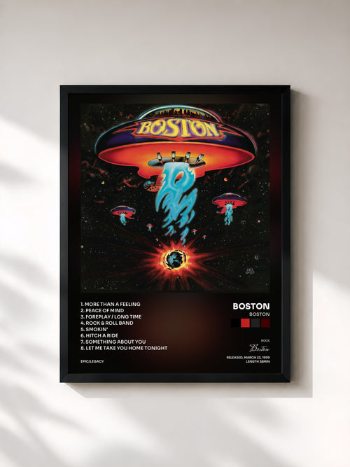 Boston · Boston — Affiche encadrée