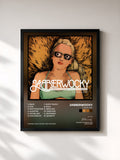 #noir Tableau de l'album Lunar Lane de Jabberwocky, cadre noir, imprimé et encadré en France