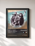 #noir Tableau de l'album Série Acústica Com Fernandinho, Vol. 1 (Acústico) de Fernandinho, cadre noir, imprimé et encadré en France