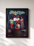 #noir Tableau de l'album Ambrosia de Enjambre, cadre noir, imprimé et encadré en France