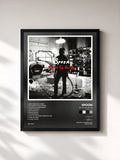 #noir Tableau de l'album Ga Ga Ga Ga Ga (2017 Remaster) de Spoon, cadre noir, imprimé et encadré en France