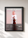 #noir Tableau de l'album Warmer In The Winter (Deluxe Edition) de Lindsey Stirling, cadre noir, imprimé et encadré en France