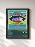 #noir Tableau de l'album Iztapalapa Te Quiero de Los Angeles Azules, cadre noir, imprimé et encadré en France