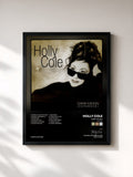 #noir Tableau de l'album Dark Moon (Expanded) de Holly Cole, cadre noir, imprimé et encadré en France