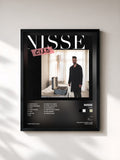 #noir Tableau de l'album Ciao de Nisse, cadre noir, imprimé et encadré en France