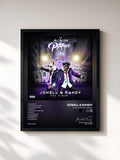 #noir La Alcaldia Del Perreo di Jowell & Randy in stampa incorniciata, cornice nera, stampata e incorniciata in Francia