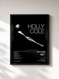 #noir Tableau de l'album Holly Cole de Holly Cole, cadre noir, imprimé et encadré en France