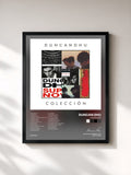 #noir Tableau de l'album Coleccion de Duncan Dhu, cadre noir, imprimé et encadré en France
